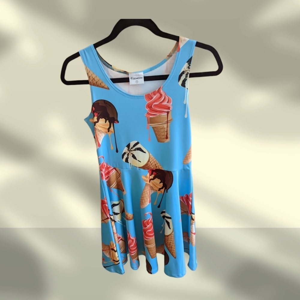 CowCow Ice Cream Skater Dress
